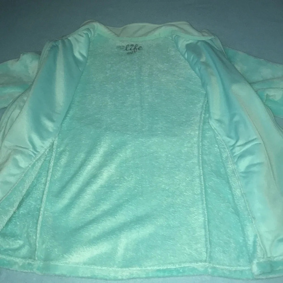 MADE FOR LIFE  brushed fleece long sleeve zip up 2 front pockets NEW size XL - Picture 5 of 9